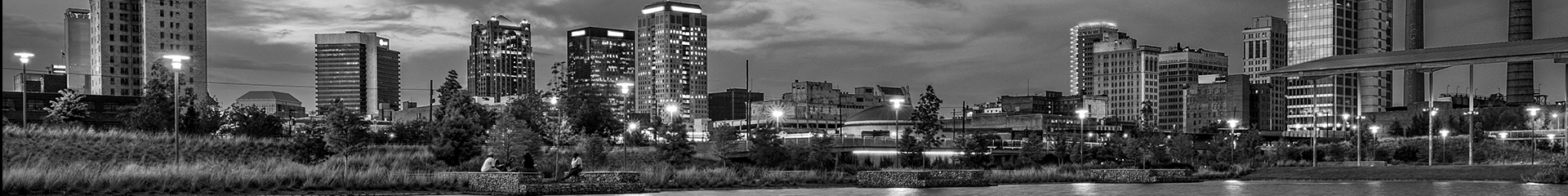 Birmingham, Alabama, USA downtown city skyline.