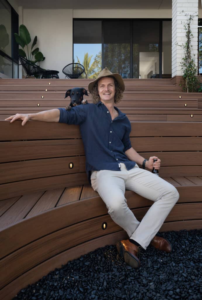 Nick Cummins Trex decking influencer